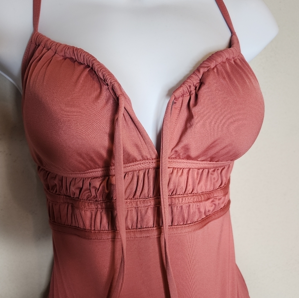 Kona Sol Pink one piece swimsuit. Like new. - Picture 9 of 13